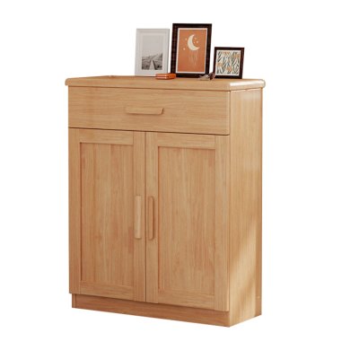 实木鞋柜 两门 800*400*1150mm