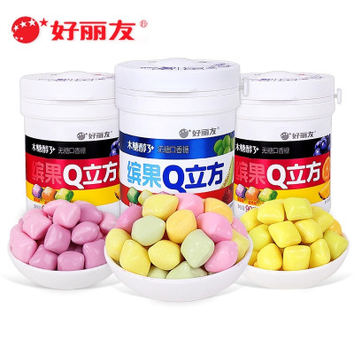 好丽友 3+缤果Q立方 90g*2瓶 草莓+青提+香瓜