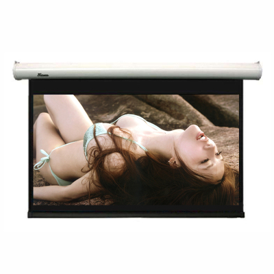 经科JK电动不带拉绳投影幕布M3-FI/300s玻纤幕白幕100寸16:9