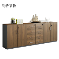 利特莱依办公室矮柜储物柜文件柜4门8抽屉