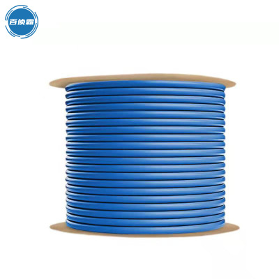 百侦霸 BZB-DPB05 超五类4对F/UTP单屏蔽室外0.51mm 305米/箱 网线(计价单位:箱)蓝色