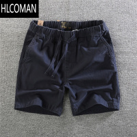 HLCOMAN欧美复古男士慢跑短裤 宽松三分裤运动跑步迷彩多色收腰抽绳