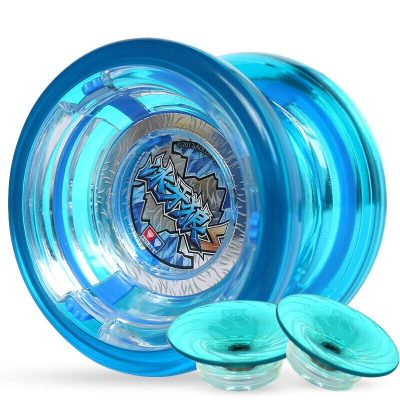 悠悠球火力少年王6悠拳英雄奥迪双钻天极战虎s流焰儿童回旋溜溜球悠悠球-677241冰牙狼S