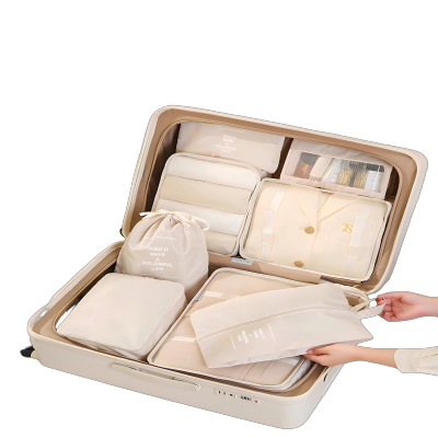 友鑫邦 旅行收纳袋行李箱衣服压缩收纳包羽绒服衣物分装袋旅游便携整理袋 个