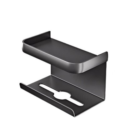 双层置物抽纸架 双层免打孔