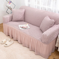 京城派 四季泡泡纱全包沙发套弹力通用贵妃坐垫简约现代防猫抓沙发笠泡泡纱沙发套坐垫套贵妃垫套沙发盖布沙发罩懒人全盖沙发罩