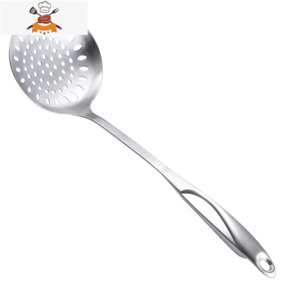 304不锈钢锅铲家用厨房炒菜铲子煎铲汤勺炒勺长柄铁厨具套装单个 敬平 漏勺