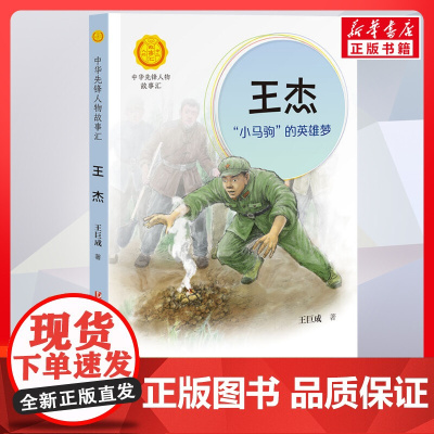 王杰 小马驹的英雄梦 中华先锋人物故事汇接力出版社10-12-16岁名人传记小学生寒暑假课外书籍阅读