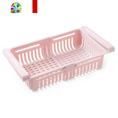 抽拉式冰箱保鲜收纳盒可伸缩厨房用品家用食品储存箱鸡蛋托盘 FENGHOU保鲜盒保鲜盒