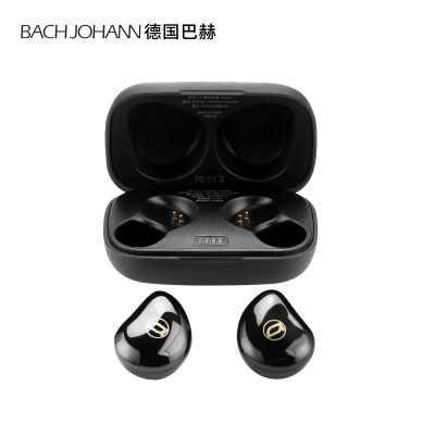 bach johann 德国巴赫T7真无线蓝牙耳机tws迷你双耳运动防水苹果索尼降噪耳机 幸运红