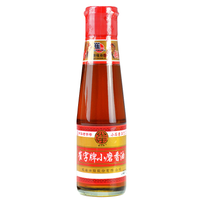 崔字牌小磨香油 传统水代法香油 纯芝麻油 218mL 中华老字号 3瓶