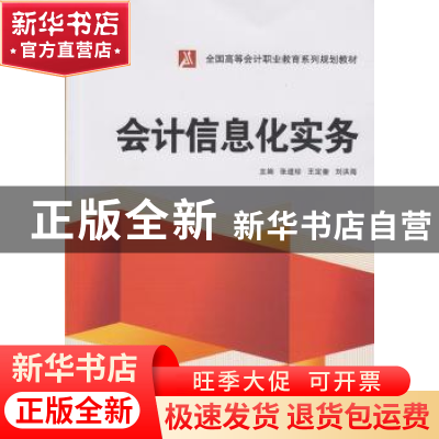 正版 会计信息化实务 张道珍,王定奎,刘洪海 武汉大学出版社 9787