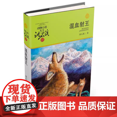 混血豺王升级版 动物小说大王沈石溪品藏书系 青少年的课外启发读物教辅适合9-10-11-12岁小学三四五六年级儿童文学童