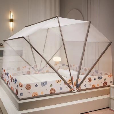 悠梦嘉居 YW-14827 六股特高折叠蚊帐 100*190*125cm(1.2床)