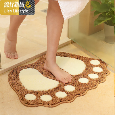 地垫垫进吸水浴室防滑垫家用厅口地毯厨房厕所卫生间脚垫 三维工匠