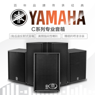 Yamaha/雅马哈 C215V CLUB V系列演出音箱音响全频音箱 吊装音箱 舞台音响