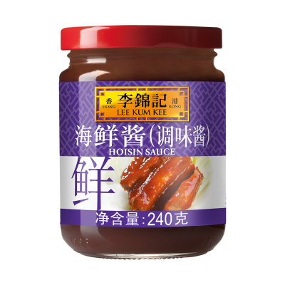 李锦记海鲜酱240g 烧烤腌焖炖炒拌蘸调味酱