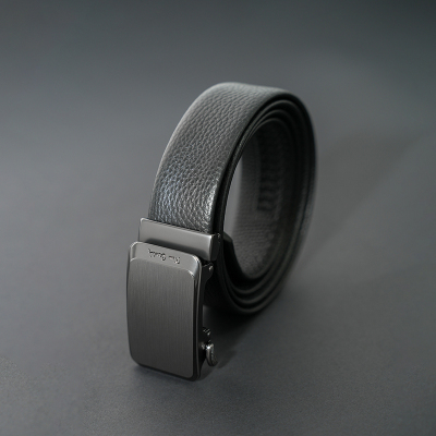 皮尔卡丹黑色男式自动扣皮带J1A804Z-561101A3 115cm