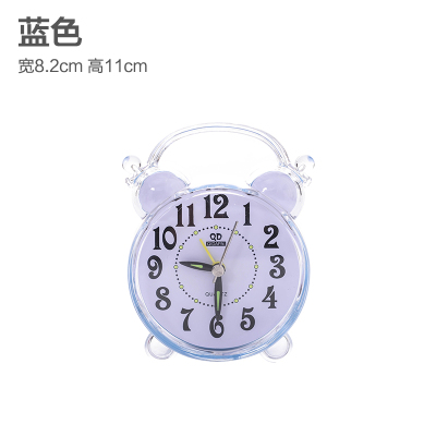 家柏饰(CORATED)创意学生儿童闹钟床头座钟台钟电子个性时钟工艺钟客厅小摆件钟表