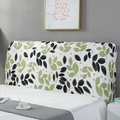 床头罩套床头套软包防尘罩靠背罩子保护套1.8米弹力布1.5床北欧风 豆蔻年华 2.0米(适合1.9-2.1米床头使用)