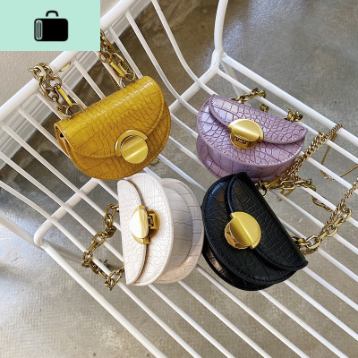 迷你小包包洋气女包2020流行新款潮时尚网红斜挎包百搭ins链条包NEW LAKE女斜挎包