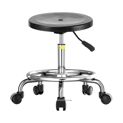 臻远ZY-7926 防静电椅子车间流水线升降椅子 42-55cm(圈脚轮子)