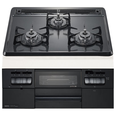 日本原装进口能率燃气灶Metal60(高配)嵌入式三眼灶煤气炉烤箱单面烤天然气N3WT5RWTQ1