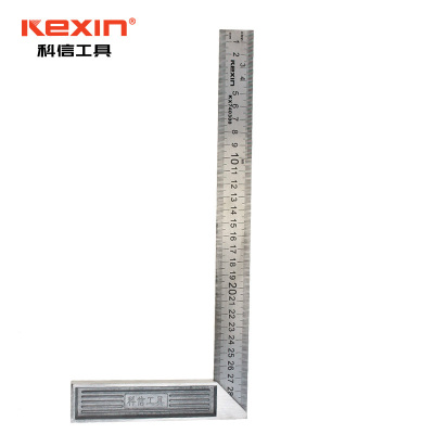 科信(kexin)精品钢角尺 木工尺钢角尺 500mm KX740500 2把/件 1件