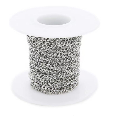 区南 不锈钢链条 扭链1.5mm 米