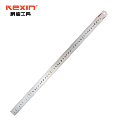 科信(kexin)不锈钢直尺 测量工具钢板尺铁尺子 150mm KX730150 10把/件 1件