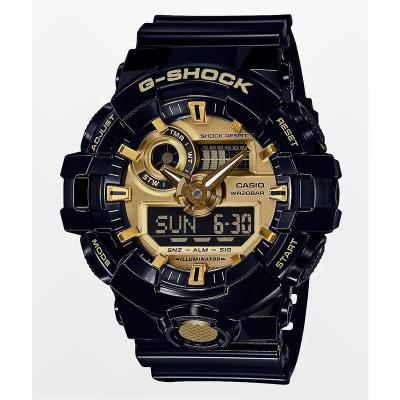 GSHOCK中性手表3D刻度运动手表GA710GB1AG超级照明时尚腕表