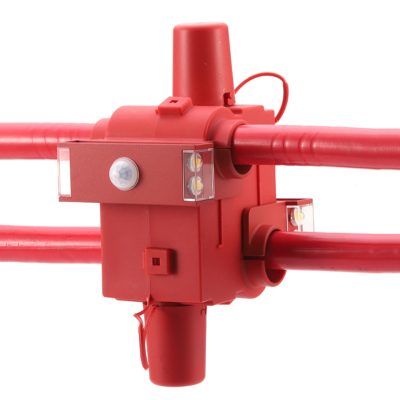 艾伯德 ABD-AF120 3.7V 1W IP65 10Hz LED红色 太阳能警示灯 (盏)