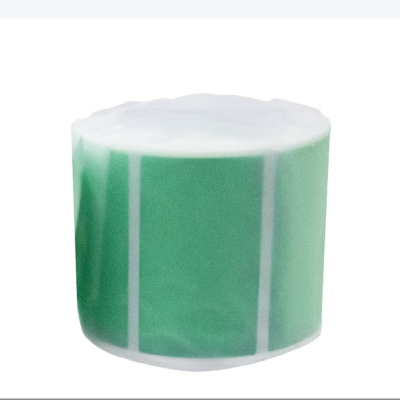 MASUNG 热转印标签纸50mm*70mm 200张 绿色