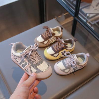 儿童德训鞋秋季新款韩版女童软底休闲运动鞋男童板鞋阿甘鞋_972