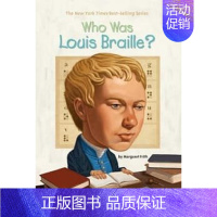 发明家:路易斯·布莱叶 [正版]whowas系列Who Was 系列人物传记英文原版桥梁书 who is/what is