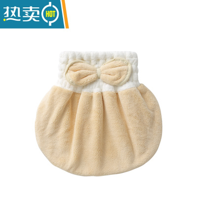 敬平海藻绒干发帽吸水速干加厚洗脸毛巾擦头包头巾浴帽 海藻绒皇冠干发帽[柠檬黄]