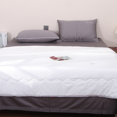 吉祥三宝家纺天竺棉夏凉被水洗棉空调被单双人宿舍学生夏被