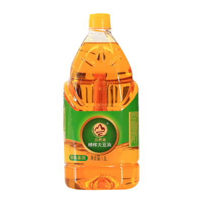 三河站 非转基因大豆油精榨三级1.8L