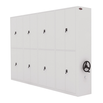 广亿隆双面门国宝锁密集架每组900*560*2400mm