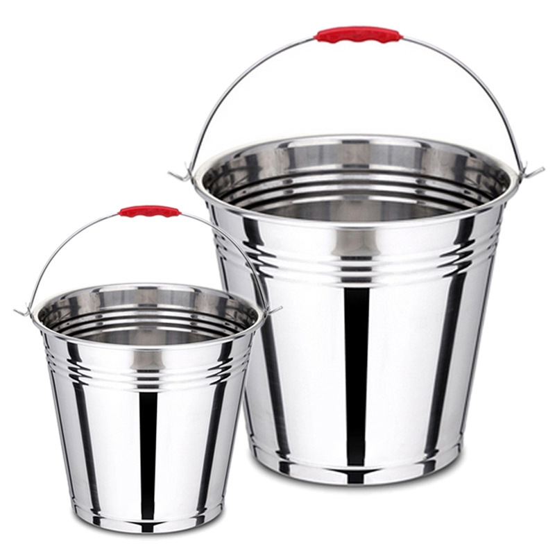 铁皮桶 水桶 加厚提水桶 不锈钢水桶 14L