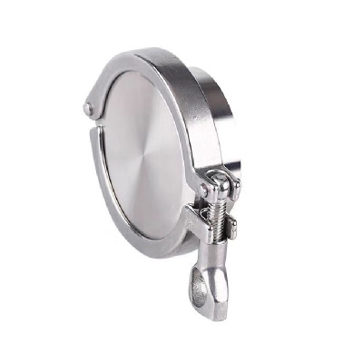 盛京联硕304不锈钢盲板卡箍套装Φ38卡盘50.5套