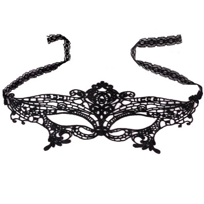 情趣内衣眼罩女士性感蕾丝花边可搭配男女式情趣睡衣套装吊带睡裙子三点连体衣裤破洞透明诱惑免脱女人长夜漫漫成人女性用品