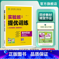 历史 选择性必修2 [正版]2024新版 实验班全程提优训练高中历史选择性必修2经济与社会生活人教版 高中历史选修2RJ