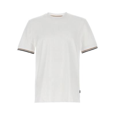 Hugo boss男士短袖纯棉圆领T恤 可持续农业面料 舒适百搭设计