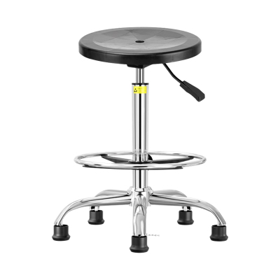 臻远ZY-7928 防静电椅子车间流水线升降椅子 60-80cm(五爪黑色脚杯)