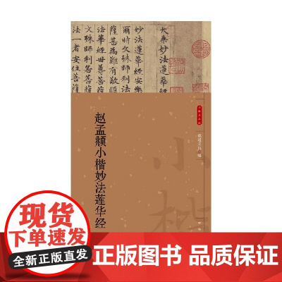 赵孟頫小楷妙法莲华经 小楷名品选 载道文化 编著 书法