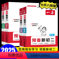 预备新初二⭐[4本套装]语文+数学+英语+物理 [正版]2025预备新初一新初二小升初教辅总复习练习题小学升初中语文数学