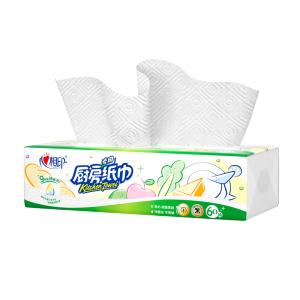[AH]心相印抽纸/厨房用纸[肖战推荐]60抽/包 加厚吸油锁水 食品接触级