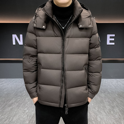 高充绒加厚羽绒服男式冬装新款90新国标鸭绒抗寒保暖休闲羽绒