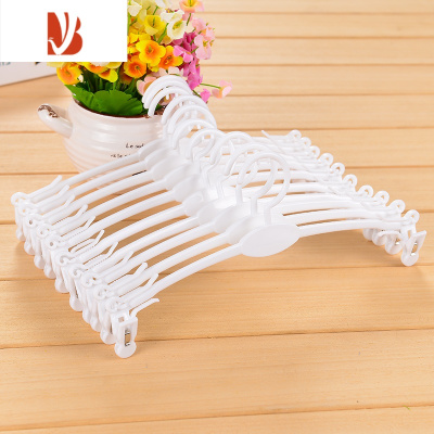 三维工匠内衣架塑料文胸夹成人白色内裤夹家用胸罩夹子晾晒裤架服装店专用